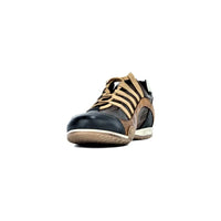 Men's GrandPrix Sneaker in Designo Marron (Medium and Dark Brown)