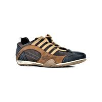 Men's GrandPrix Sneaker in Designo Marron (Medium and Dark Brown)