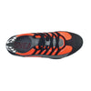 Men's Racing Sneaker in Electric Tri-Colore (Bright Orange, Gray, and Black)