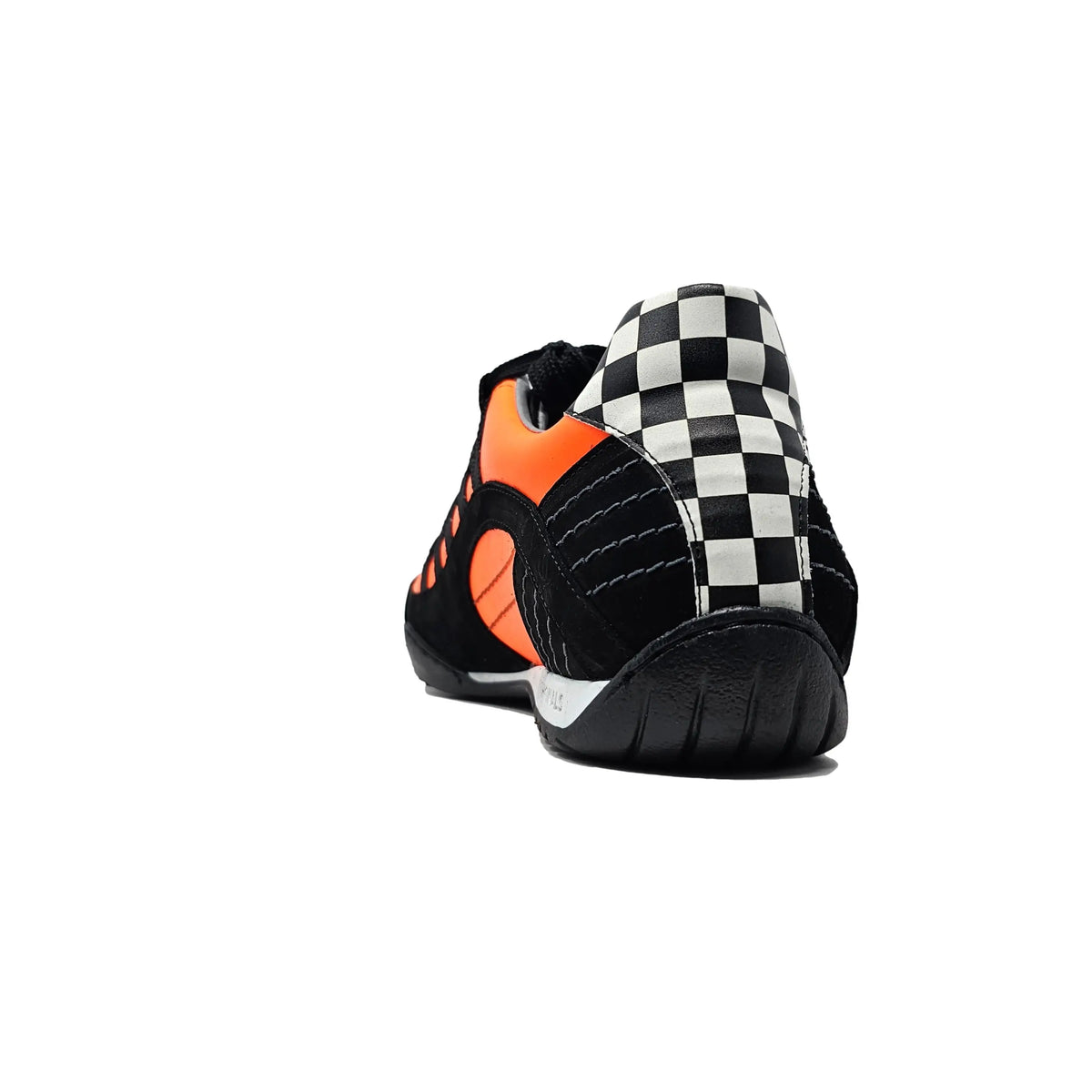 Men's Racing Sneaker in Flame Orange (Bright Orange and Black)