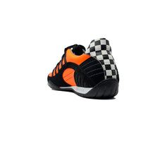 Men's Racing Sneaker in Flame Orange (Bright Orange and Black)