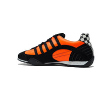 Men's Racing Sneaker in Flame Orange (Bright Orange and Black)