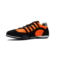 Men's Racing Sneaker in Flame Orange (Bright Orange and Black)