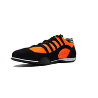 Men's Racing Sneaker in Flame Orange (Bright Orange and Black)