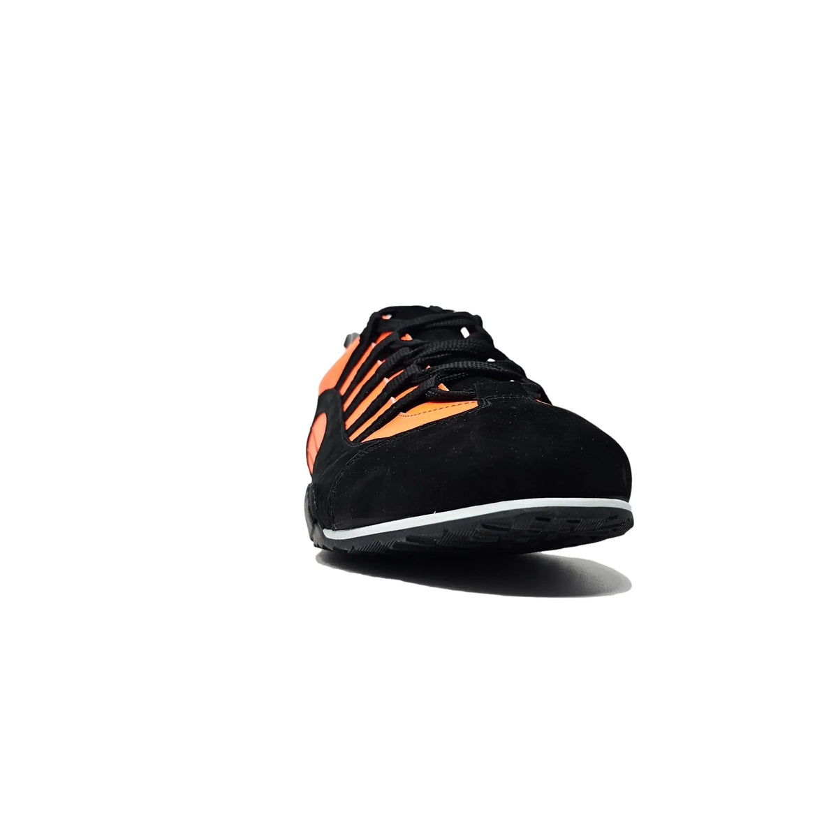 Men's Racing Sneaker in Flame Orange (Bright Orange and Black)