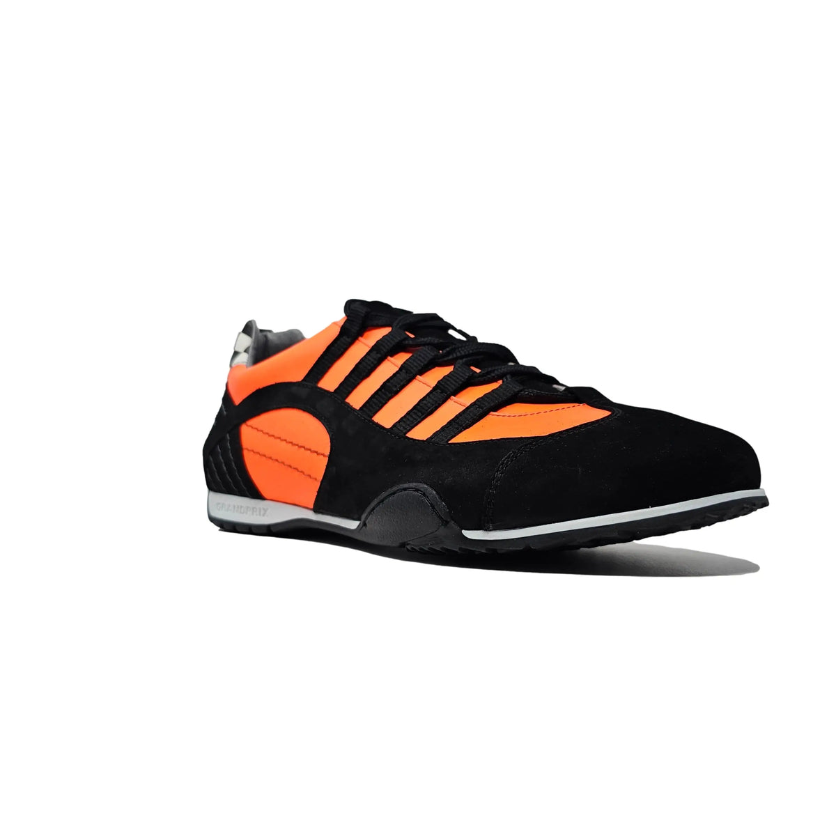 Men's Racing Sneaker in Flame Orange (Bright Orange and Black)