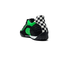 Men's Racing Sneaker in Green Hell (Bright Green and Black)