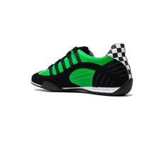 Men's Racing Sneaker in Green Hell (Bright Green and Black)