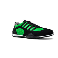 Men's Racing Sneaker in Green Hell (Bright Green and Black)