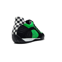 Men's Racing Sneaker in Green Hell (Bright Green and Black)