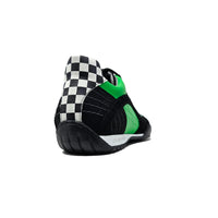 Men's Racing Sneaker in Green Hell (Bright Green and Black)