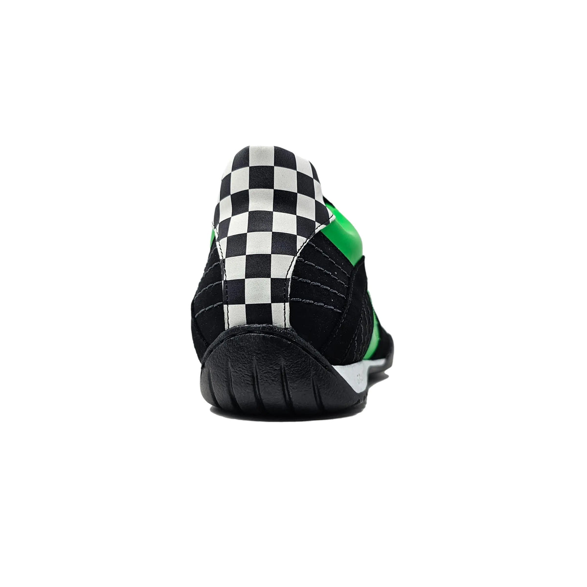 Men's Racing Sneaker in Green Hell (Bright Green and Black)