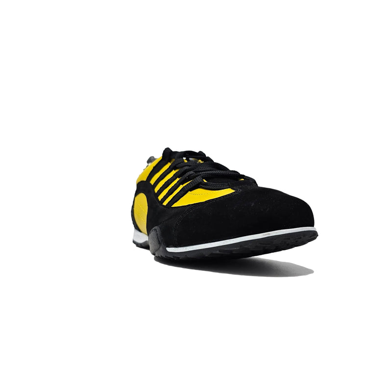 Men's Racing Sneaker in High-Octane Yellow (Bright Yellow and Black)