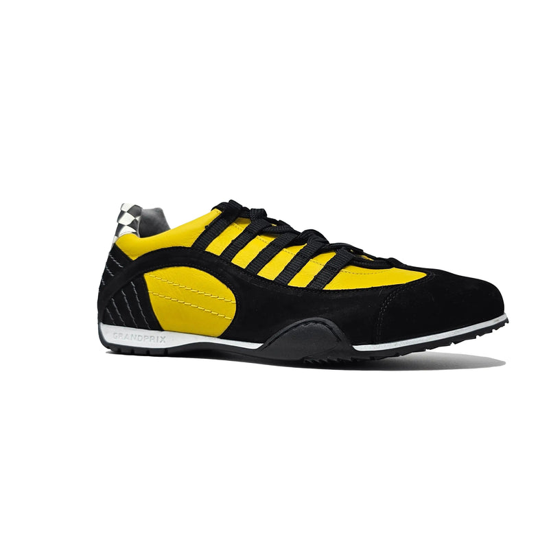 Men's Racing Sneaker in High-Octane Yellow (Bright Yellow and Black)