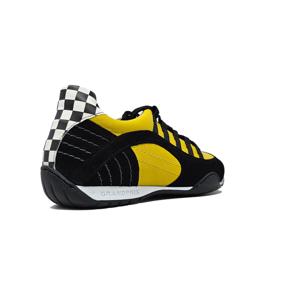 Men's Racing Sneaker in High-Octane Yellow (Bright Yellow and Black)