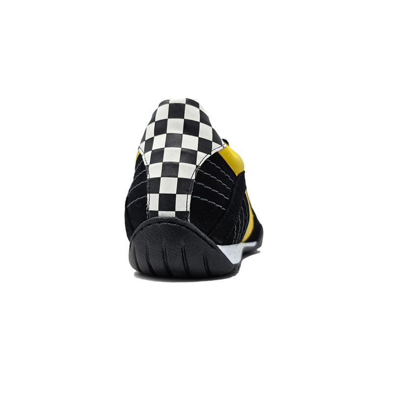 Men's Racing Sneaker in High-Octane Yellow (Bright Yellow and Black)