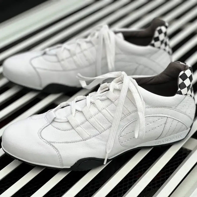 Men's Racing Sneaker in White