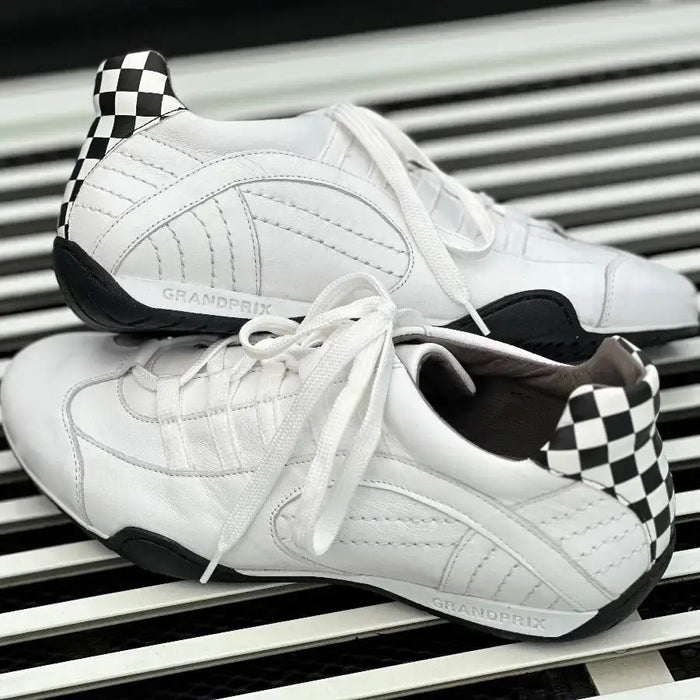 Men's Racing Sneaker in White