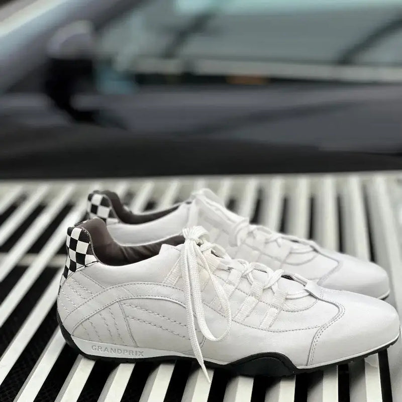 Men's Racing Sneaker in White