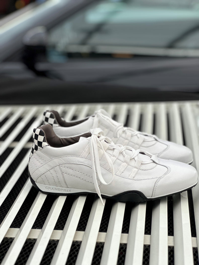 ***NEW *** Men's Racing Sneaker in White