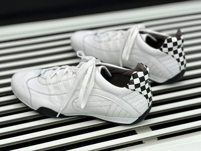 Men's Racing Sneaker in White