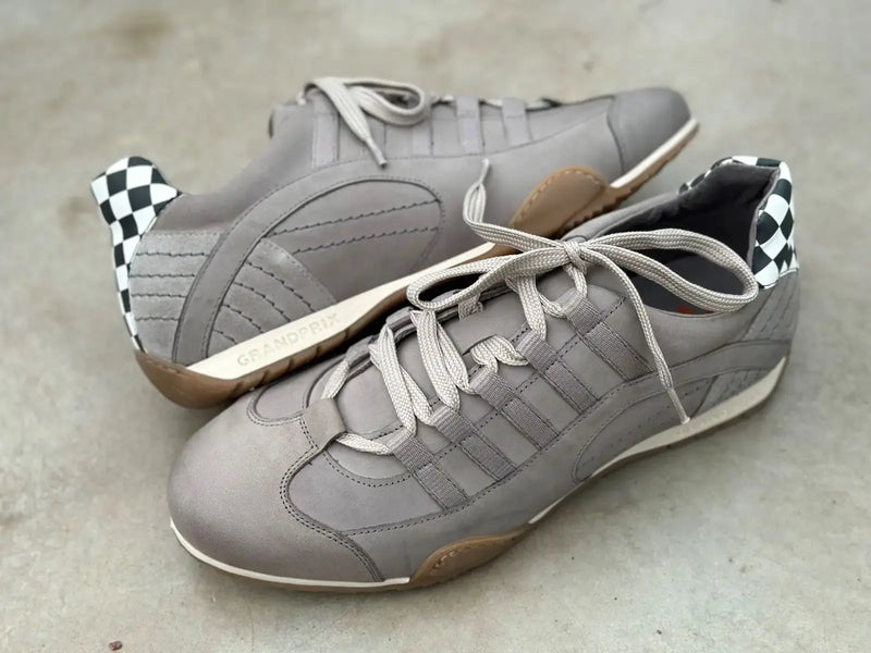 Men's Racing Sneaker in Titanium Grey