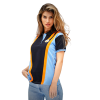 Women's Gulf Racing Team Polo in Navy