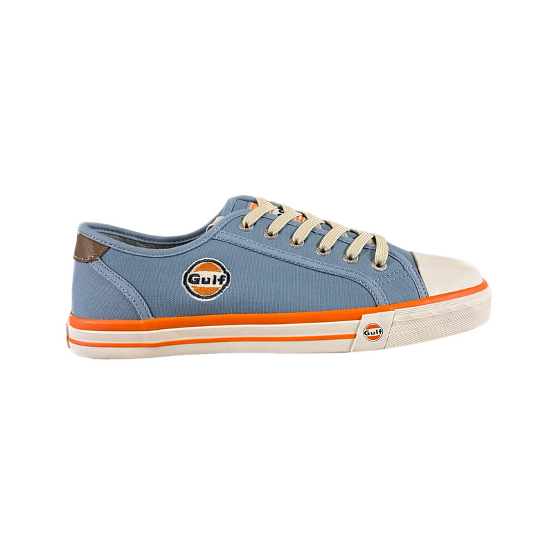 Women's Gulf Low-Top Canvas Sneakers in Gulf Blue