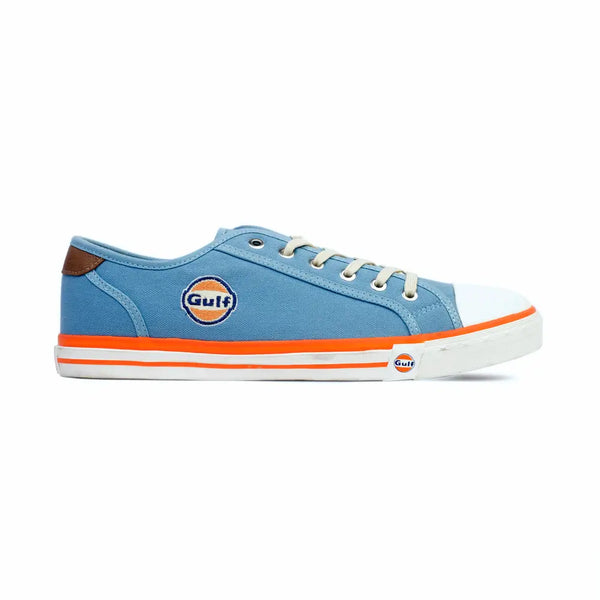 Men's Gulf Low-Top Canvas Sneakers in Gulf Blue