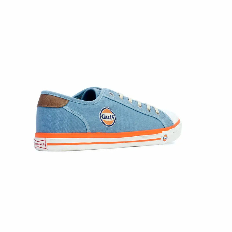 Men's Gulf Low-Top Canvas Sneakers in Gulf Blue