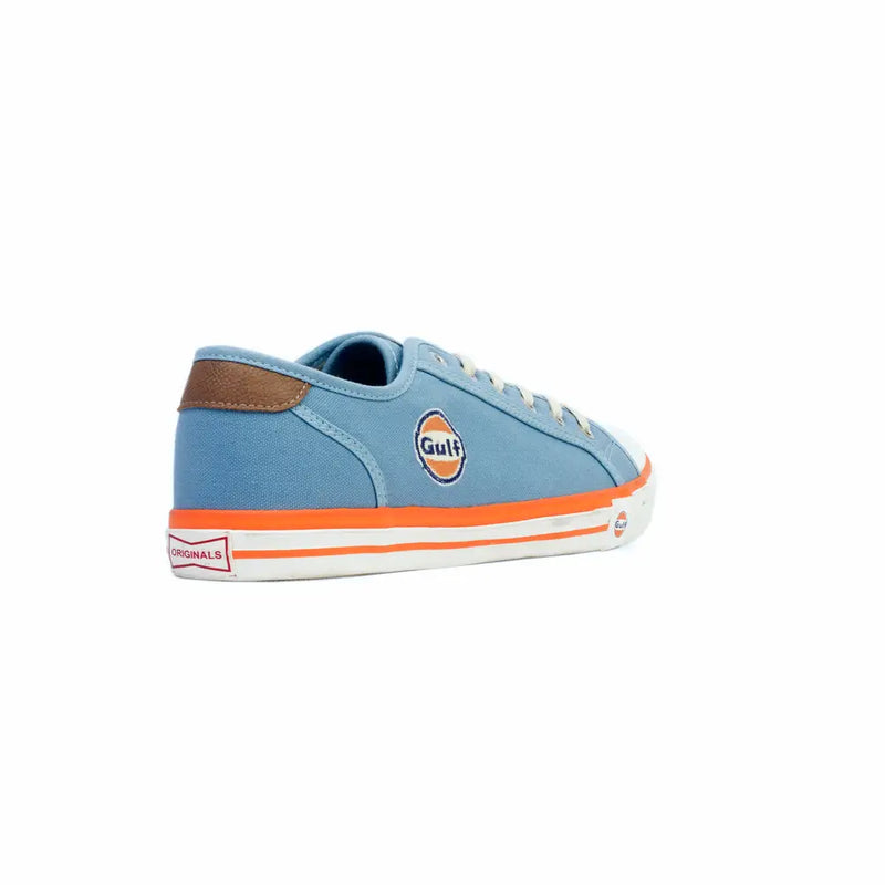 Men's Gulf Low-Top Canvas Sneakers in Gulf Blue