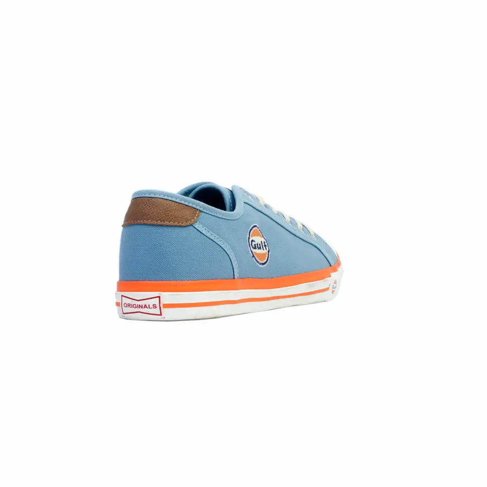 Men's Gulf Low-Top Canvas Sneakers in Gulf Blue