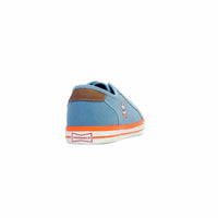 Men's Gulf Low-Top Canvas Sneakers in Gulf Blue