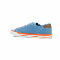 Men's Gulf Low-Top Canvas Sneakers in Gulf Blue