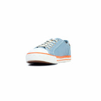 Men's Gulf Low-Top Canvas Sneakers in Gulf Blue