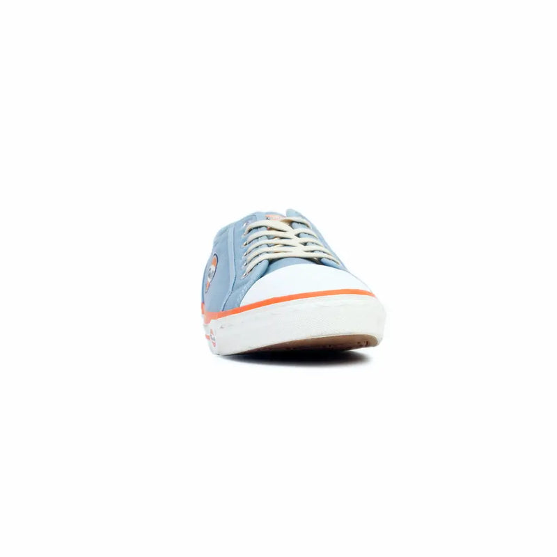 Men's Gulf Low-Top Canvas Sneakers in Gulf Blue