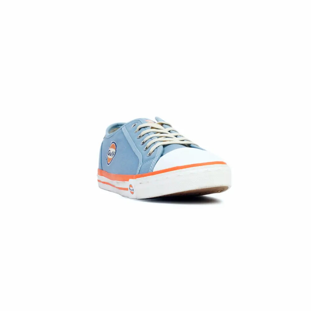 Men's Gulf Low-Top Canvas Sneakers in Gulf Blue