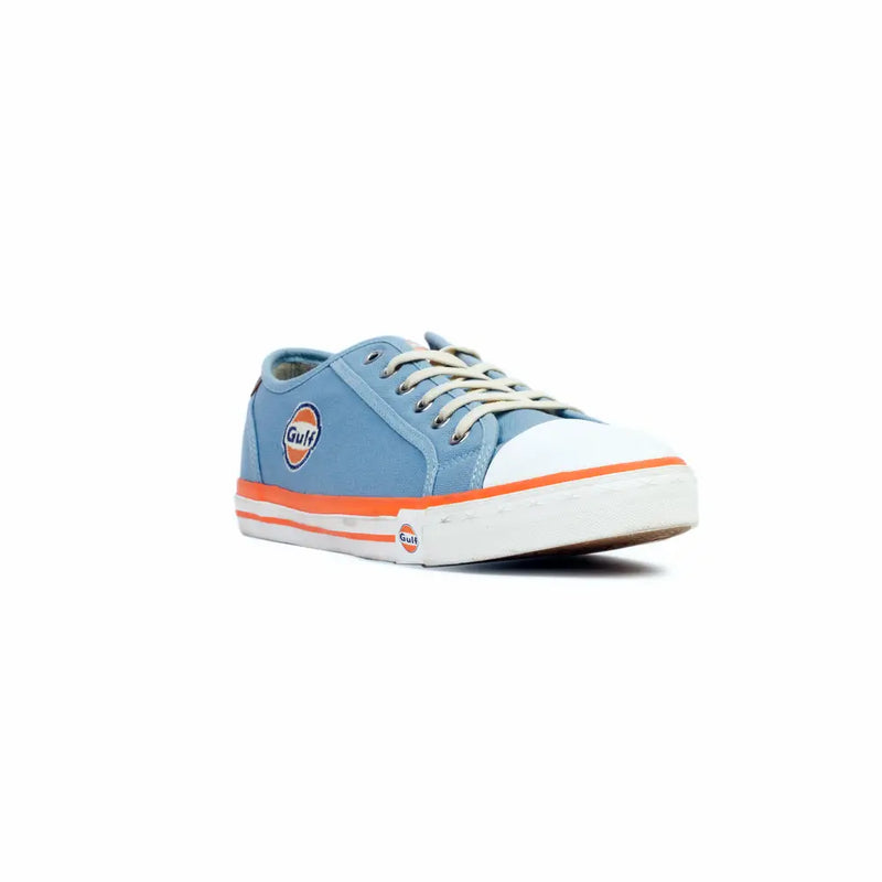 Men's Gulf Low-Top Canvas Sneakers in Gulf Blue