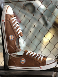 Men's Gulf Low-Top Sneakers in Cognac