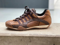 Men's GrandPrix Sneaker in Cognac (Medium and Dark Browns)