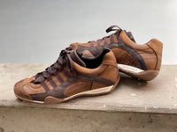 Men's GrandPrix Sneaker in Cognac (Medium and Dark Browns)