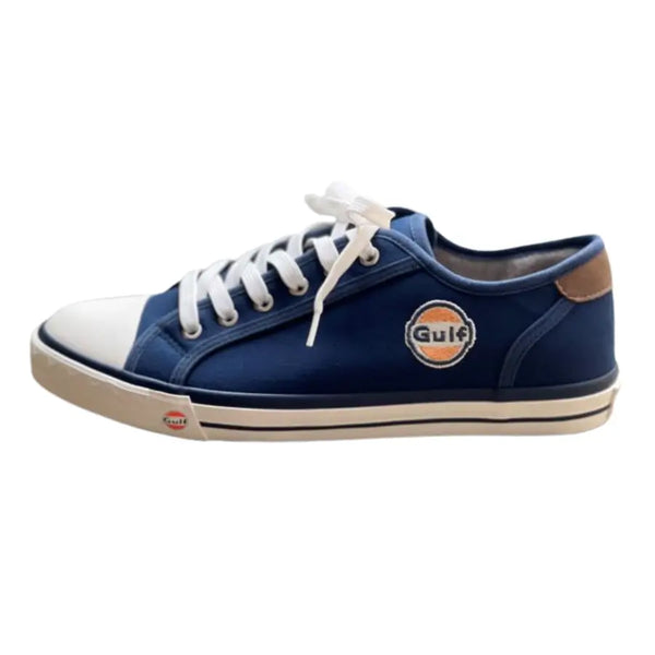 Navy canvas sneakers hotsell