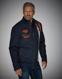 Gulf Roadmaster Cotton Jacket in Navy