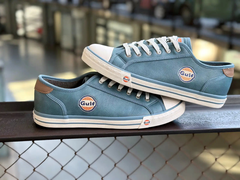 Men's Gulf Low-Top Sneakers in Stone Blue