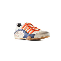 Men's Racing Sneaker in Racing Oil (Creamy White with Navy and Orange)