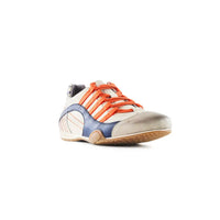 Men's Racing Sneaker in Racing Oil (Creamy White with Navy and Orange)