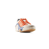 Men's Racing Sneaker in Racing Oil (Creamy White with Navy and Orange)