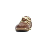 Men's Racing Sneaker in Cognac (Brown and Sand)