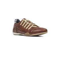 Men's Racing Sneaker in Cognac (Brown and Sand)