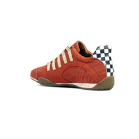 Men's Racing Sneaker in Vintage Orange (Orange and Sand)